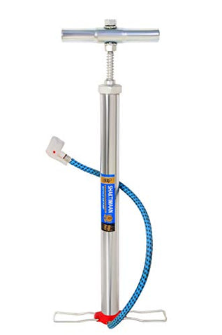Image of ROYAL WAVES SHAKTIMAN HD Connection AIR Pump B.C.P with Dual Nozzle for BYCYCLE,Bike,CAR etc