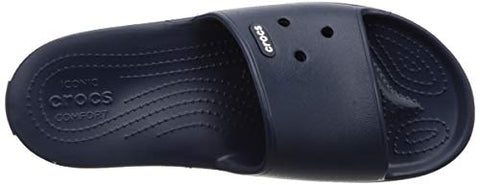 Image of crocs Unisex Adult Navy/White Flats-7 Men/ 8 UK Women (M8W10) (Crocband)