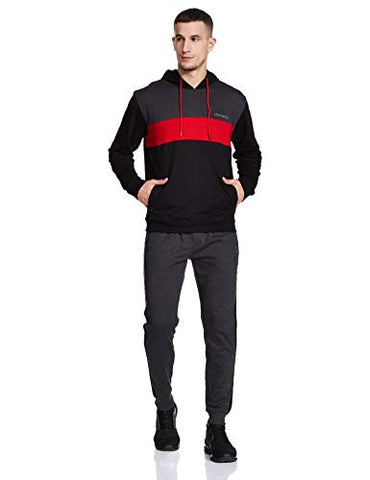 Image of KILLER Track Suit,KJ-TS-F-102 R/L BKAM,Black,M, black/anthra melange