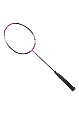 Image of Victor Arrow Power 990 G5 Graphite Strung Tension Upto 33lbs Badminton Racket (Purple/Black, 3U)