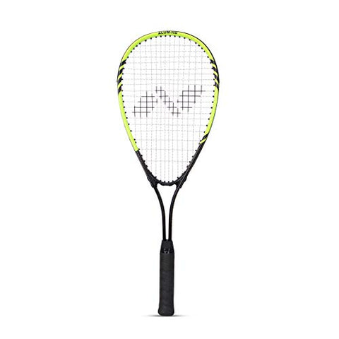 Image of Nivia Alloy Steel Attack-Ti Squash Racquet (Green/Black)