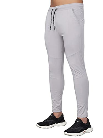 Image of The Modern Soul Men's Slim Fit Track Pant (Medium, Light Grey)