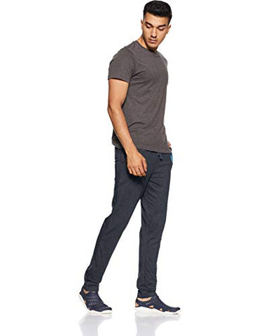 Image of Chromozome Men's Slim Fit Track pants(S 6762 Blue Night L_Blue_Large)