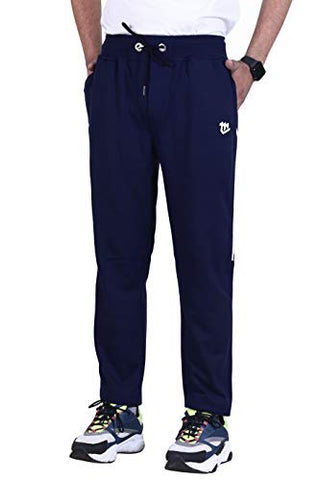 Image of MARK LEUTE Men's Regular Fit Track pants(ML-BMX_Navy Blue_X-Large)