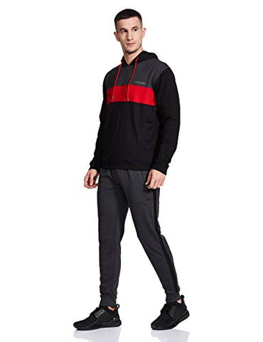 Image of KILLER Track Suit,KJ-TS-F-102 R/L BKAM,Black,M, black/anthra melange