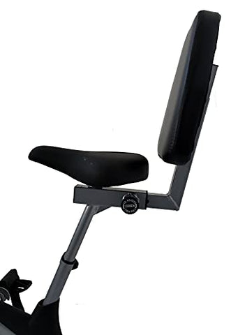 Image of KOBO AIR Bike Delux Exercise Cycle with Back Rest Dual Action / Electronic Meter