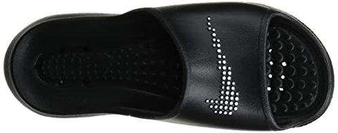 Image of Nike Women's W Victori One Shwer Slide White Black Gymnastics Shoe (CZ7836-001), 5.5 UK (7.5 US)