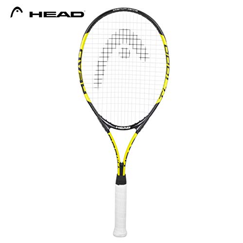 HEAD Titanium 1000 Tennis Racquet, Black/Yellow