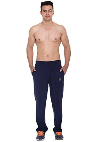 Image of VIMAL JONNEY Men's Trackpantss (D10NAVY-M_Navy Blue)
