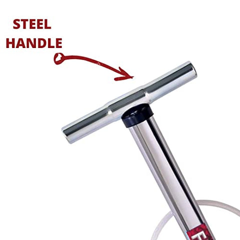 Image of Freecom Steel Air Pump for for Car, Bicycles, Scooters, Balls, Bikes etc (Multicolor)