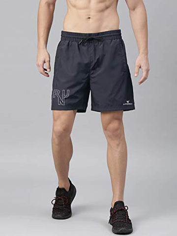 Image of D-passion Men's Regular Shorts (MS PRNT 0002 NAVY XL_Navy Blue_X-Large)