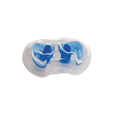 Image of TYR Silicone Molded Ear Plug Swim Equipments & Accessories (Blue)