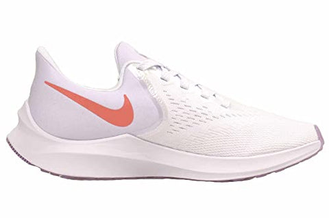 Image of Nike Women's WMNS Zoom Winflo 6 Magic Ember-White-Violet Star Low TOP (CW2638-181)