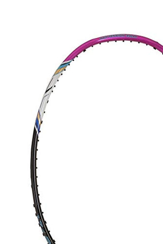 Image of Victor Arrow Power 990 G5 Graphite Strung Tension Upto 33lbs Badminton Racket (Purple/Black, 3U)