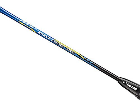 Image of Victor Graphite and Resin Brave Sword 1900 G5 Speed Series Strung Badminton Racket (Available in 3 Colors, 3U, Royal Blue)
