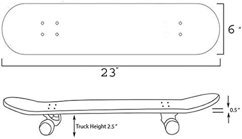 Image of YASAMAZING Spiderman Playboy Special Printed Wood Big Skateboard (Multicolour , 24 x 6 Inch )