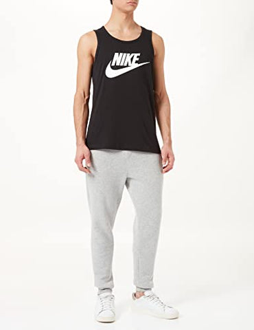 Image of Men's Nike Sportswear Club T-Shirt, Nike Shirt for Men with Classic Fit, Black/White, L