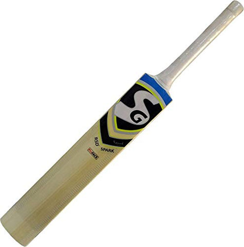 Image of SG Summer Camp Kashmir Willow Cricket Kit for All Ages (Navy/Green, Size 5)