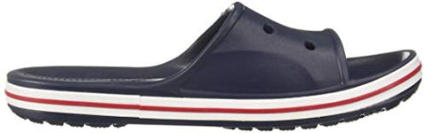 Image of crocs Unisex Adult Bayaband Slide Navy/Pepper Slipper-9 Men/ 10 UK Women (M10W12) (205392)