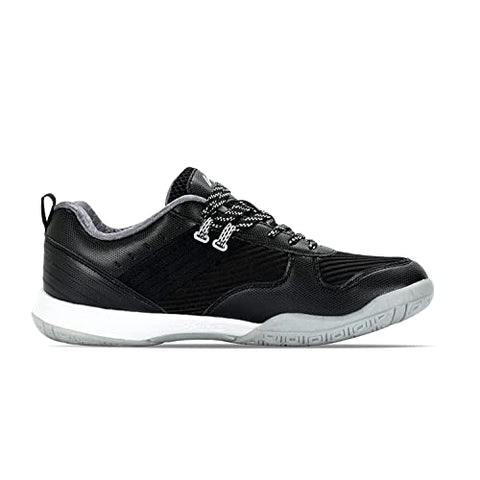 Image of Li-Ning A-Pro Non-Marking Badminton Court Shoes, Black/Silver-8UK