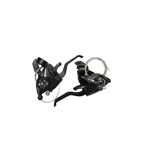 Image of Fastped MTB Bicycle Break Gear Shifter (3 X 7) 21 Speed Cycling Disc Brakes Levers with Shift Cable 2Pcs/Pair