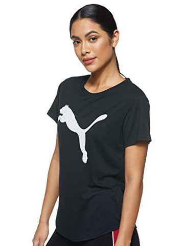 Image of Puma Women's' Graphic Regular T-Shirt (58124101 Black S)