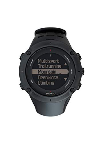 Image of Suunto SS020674000 Ambit 3 Peak GPS Watch with Heart Rate Monitor (Black)