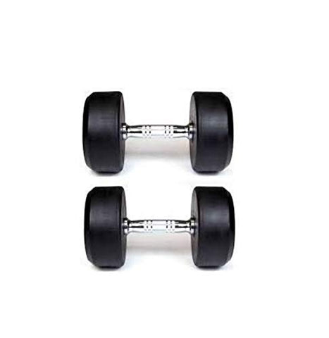 Image of Bouncer Rubber Dumbbells 5 Kg Pair | Set of 5Kg x 2Pcs =10Kg