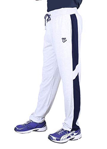 Image of MARK LOUIIS Men's Regular Fit Track pants(ML-BSL-1101_Off-White_X-Large)