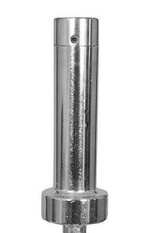 Image of Konark 3 Feet Curling Olympic Barbell Rod Heavy Weight Lifting Training for Gym Fitness Workout (30 mm Internal Dia & 50mm Outer Dia) with Two Springs Collar