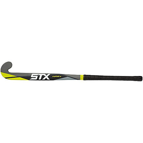 Image of STX Field Hockey Stallion Hpr 101 Field Hockey Stick, Grey/Yellow, 35"