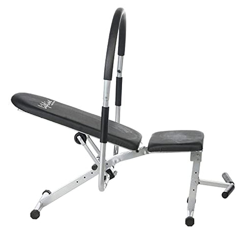 Image of Lifeline LB-301 AB Care Bench (5 Adjustable Levels)/AB King Pro and IF-7123 Twister for Weight Loss, Home Gym Combo