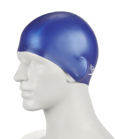 Image of Speedo Unisex-Junior Plain Moulded Silicone Swimcap