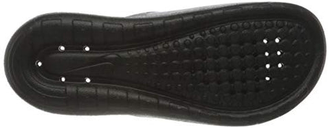 Image of Nike Women's W Victori One Shwer Slide White Black Gymnastics Shoe (CZ7836-001), 5.5 UK (7.5 US)