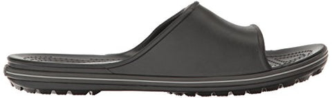 Image of crocs Unisex-Adult Crocband Ii Slide Black/Graphite Slipper-7 Men/ 8 UK Women (M8W10) (204108)