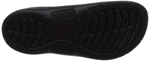 Image of crocs Men's Bogota Flip M Black Slipper-9 UK (M10) (204971-060)