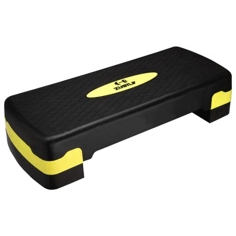 Image of ZUSTLE® Polypropylene Home and Gym Exercise Fitness Stepper, 2 Level Adjustable Aerobics Stepper Exercise Platform for Indoor and Outdoor Workouts
