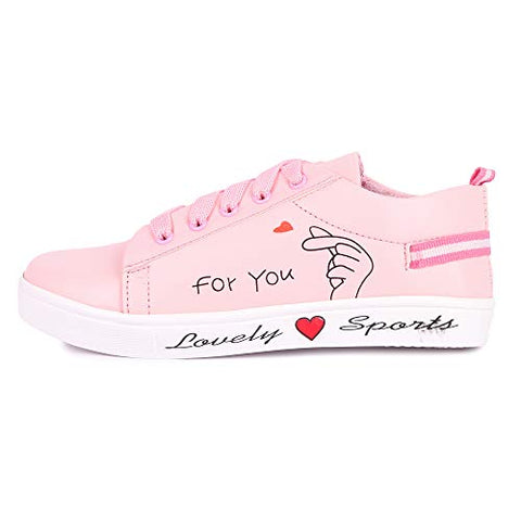Image of Creattoes Women Sneakers Shoes Pink