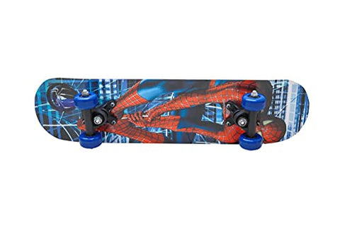 Image of Leona EnterpriseWave Board | Caster Board | Ripstick | Skate Board 23" X 6" Inch & 80mm Aluminium PU Wheels with 100KG Capacity (Multi-Design & Multicolor) (Spiderman waveeboard)