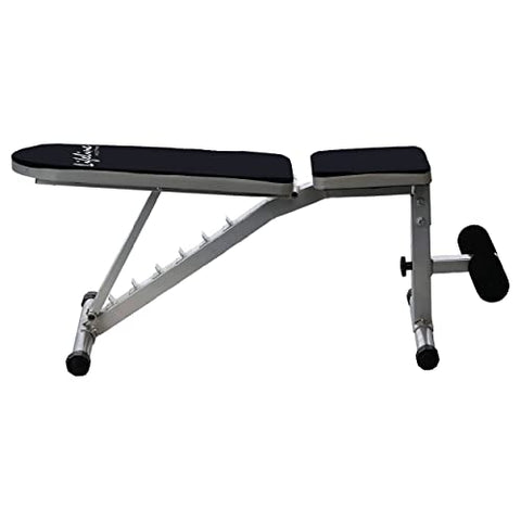 Image of Lifeline Fitness HG-005 Home Gym with LB-311 Adjustable Bench (8 Levels), Multipurpose All in One Home Gym Workout Combo