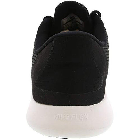 Image of Nike Women's WMNS Flex 2018 Rn White/Black Running Shoes-5 UK (7 US) (AA7408)