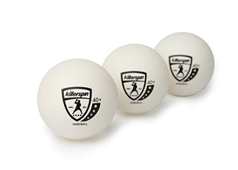 Image of Killerspin 4-Star 40+ Ping Pong Balls| New Standard ABS Plastic 40mm Table Tennis Balls| Competition Balls for Tournament Play| ITTF Quality| Championship Quality| White 3-Pack