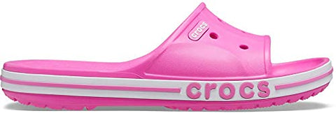 Image of Crocs Unisex Adult Bayaband Slide Electric Pink Slipper-5 Men/ 6 UK Women (M6W8) (205392-6QQ)6 US