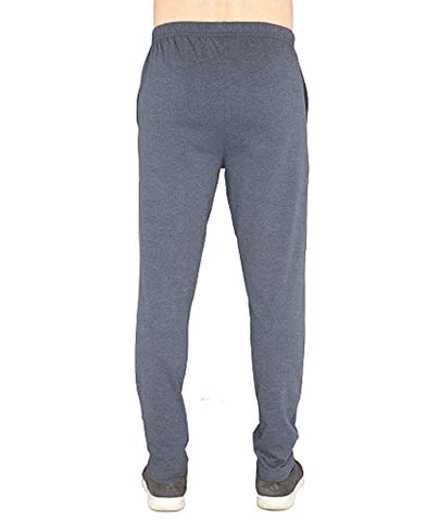 Image of Chromozome Men's Slim Fit Track pants(S 6762 Blue Night L_Blue_Large)