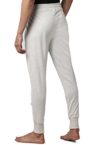 Image of Peter England Men's Regular Track Pants (PETPNTEM3218505_Grey_XL)