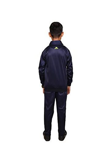 Image of Powerhawke Boy's Polyester Tracksuit (BOYSTRACKSUIT_Navy_36)