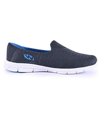 Image of Campus Crown-2 LGRY/Sky Running Shoes for Women -7 UK/India