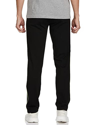 Image of Amazon Brand - Symbol Mens Relaxed Fit Track Pant (SS21SY007_Black_3XL)