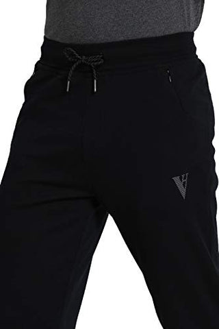 Image of Van Heusen Athleisure Men's 0 Track Pants (50051_Black_L)