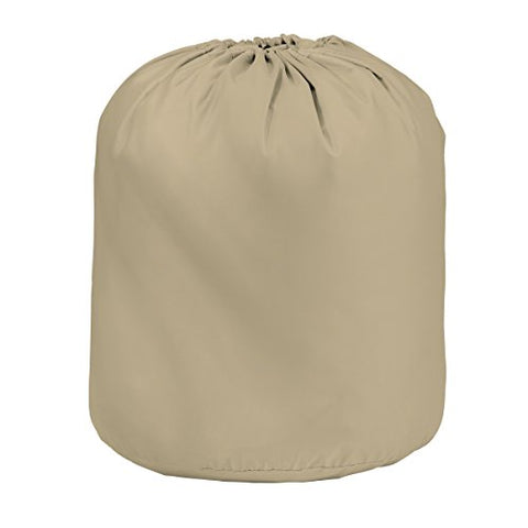 Image of Classic Accessories Fairway Golf Cart Cover, Khaki, Short Roof
